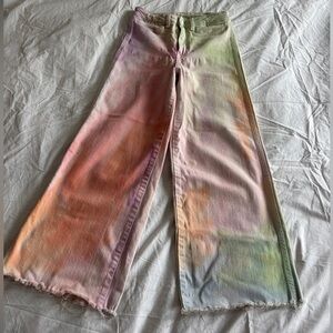 Pastel Tie Dye Jeans